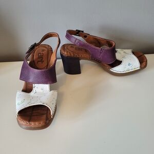 The Art Company Block Heel Slingback Sandals, VGUC, Size 38